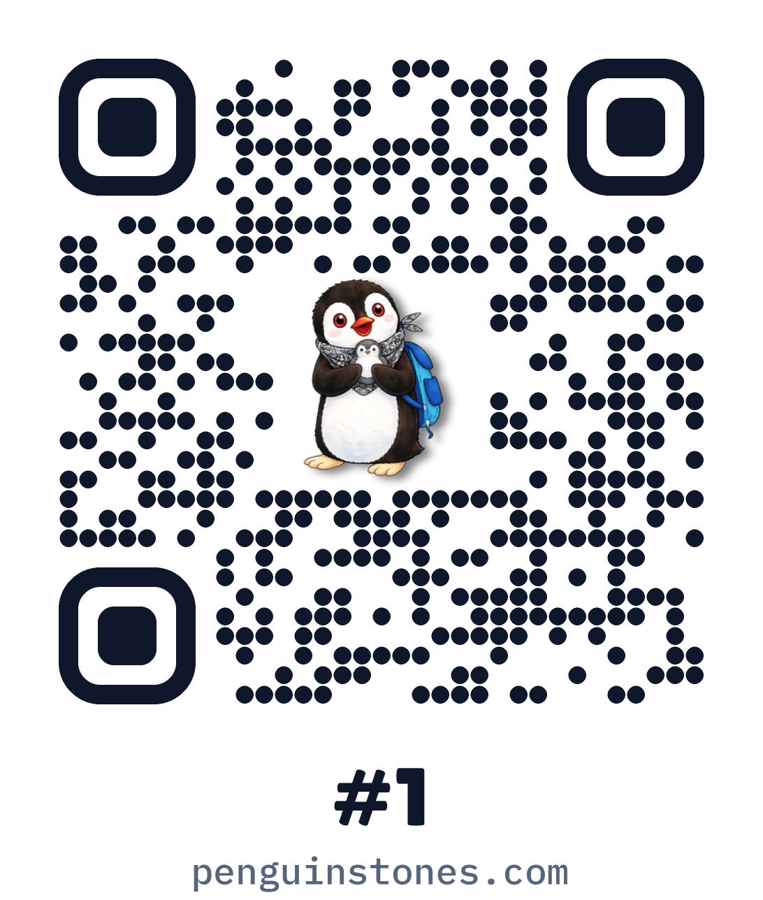 QR code of stone #1
