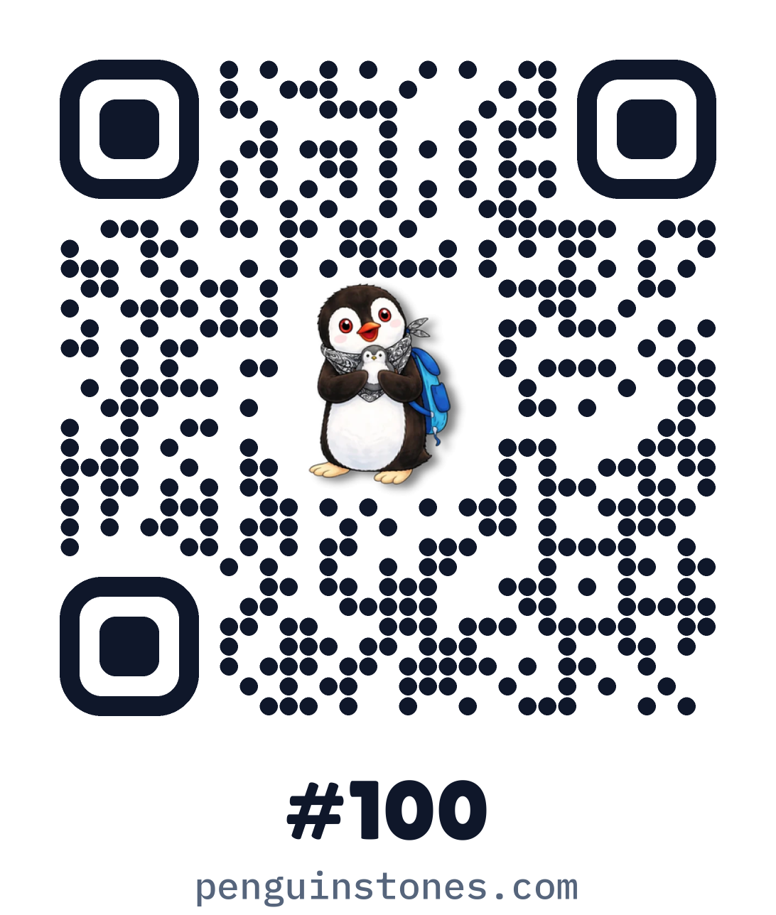 QR code of stone #100