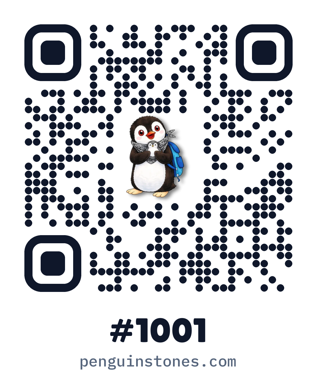 QR code of stone #1001