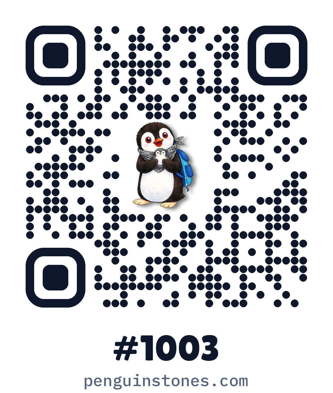 QR code of stone #1003