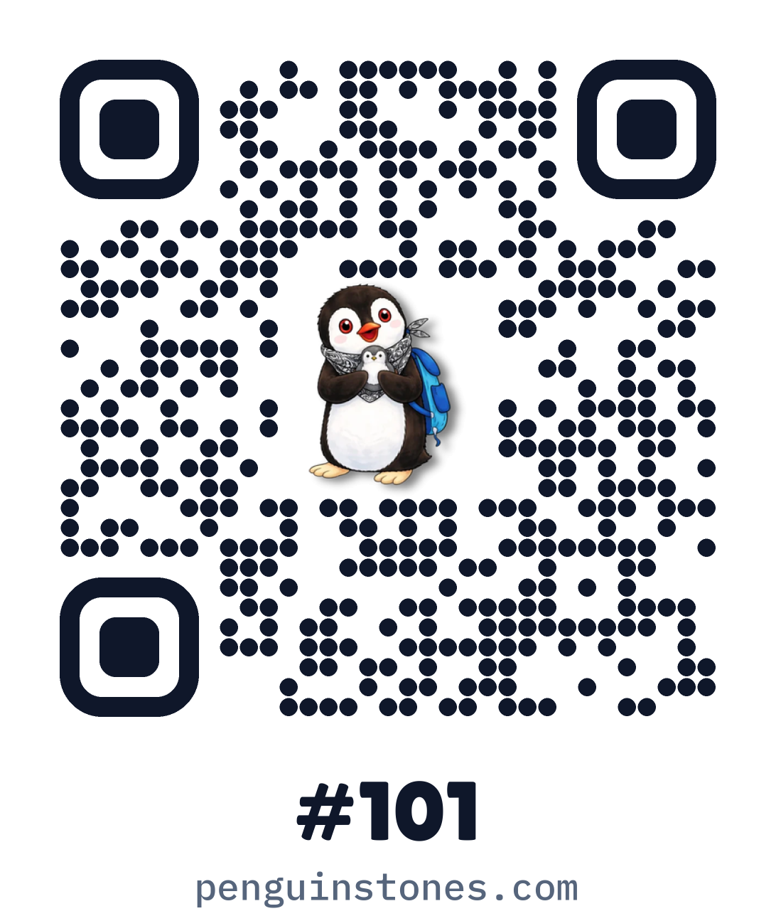 QR code of stone #101