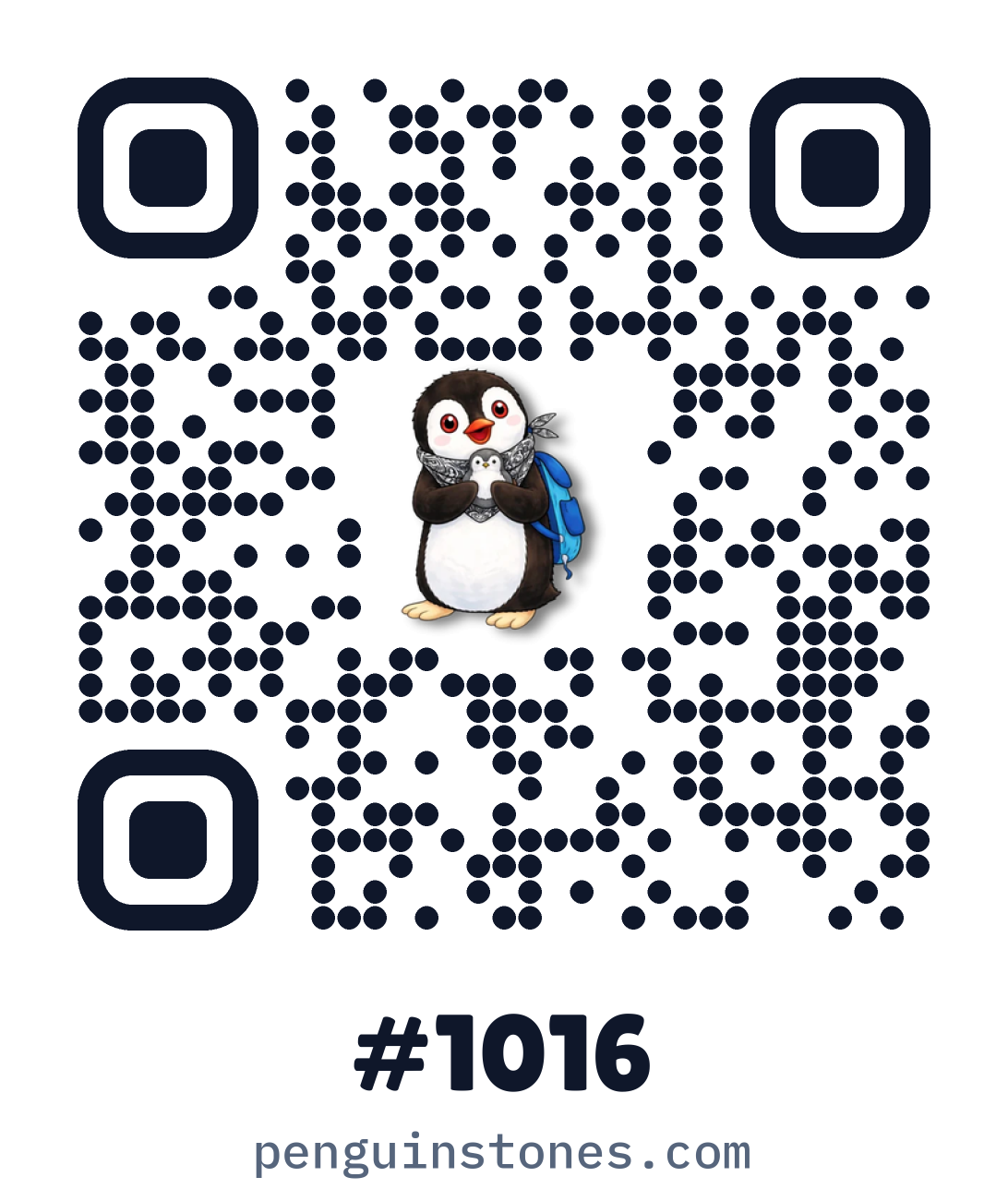 QR code of stone #1016