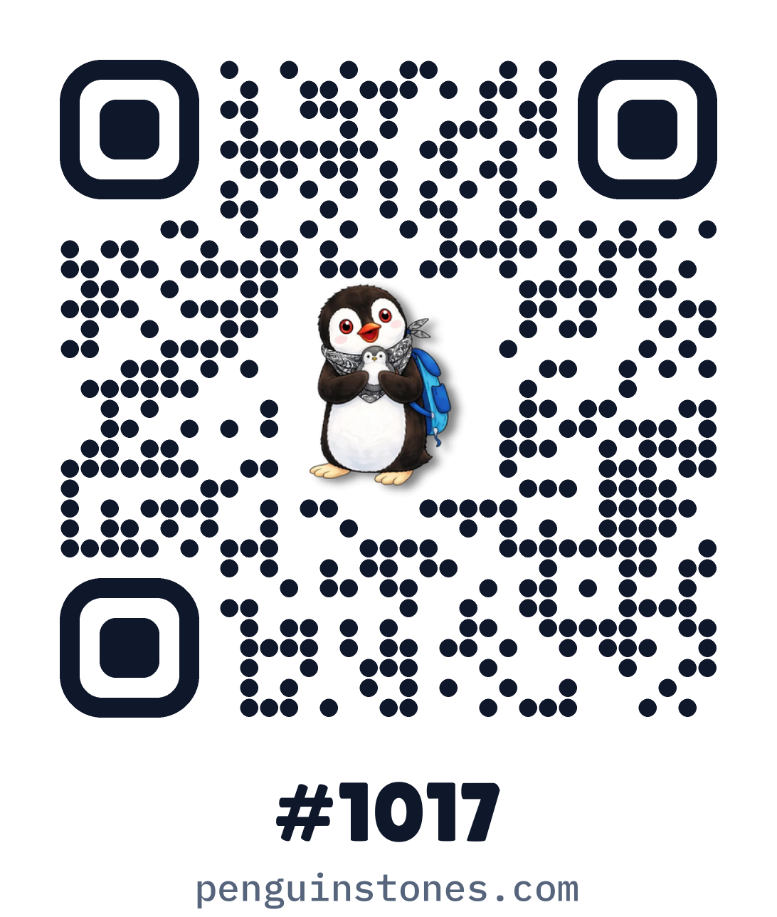 QR code of stone #1017