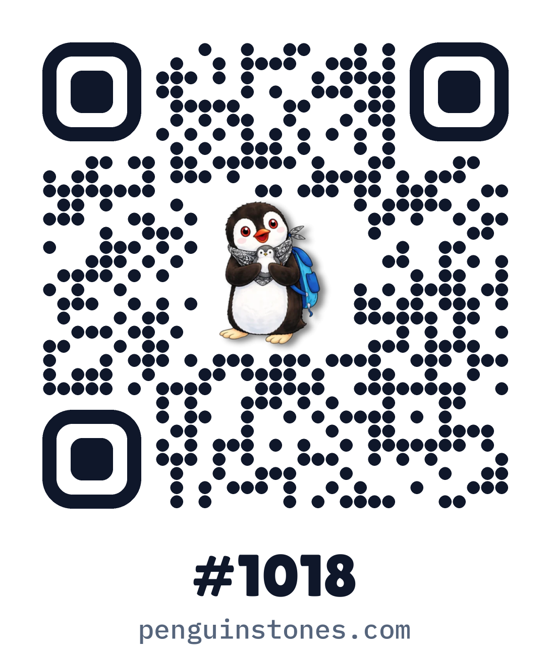 QR code of stone #1018