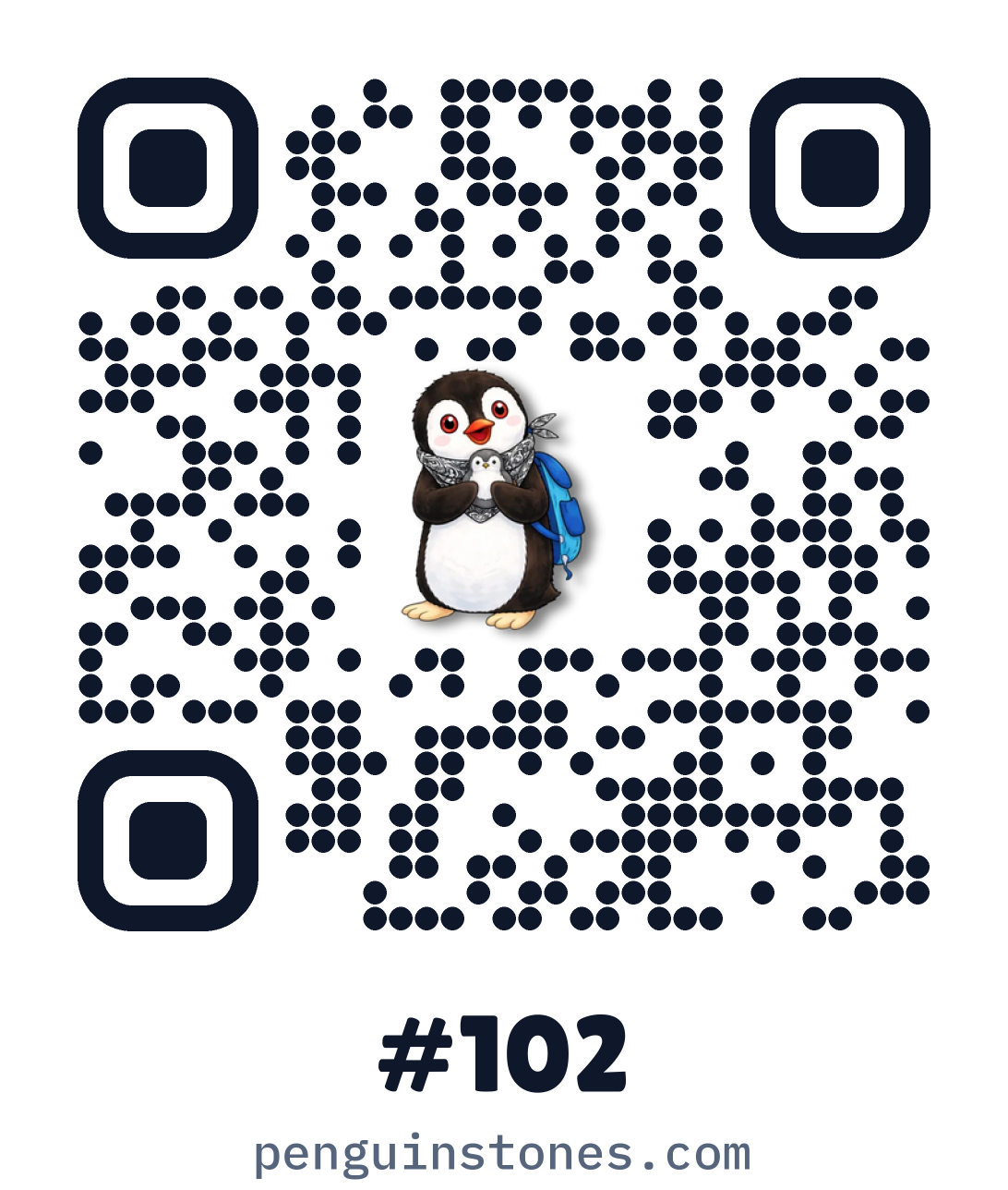 QR code of stone #102