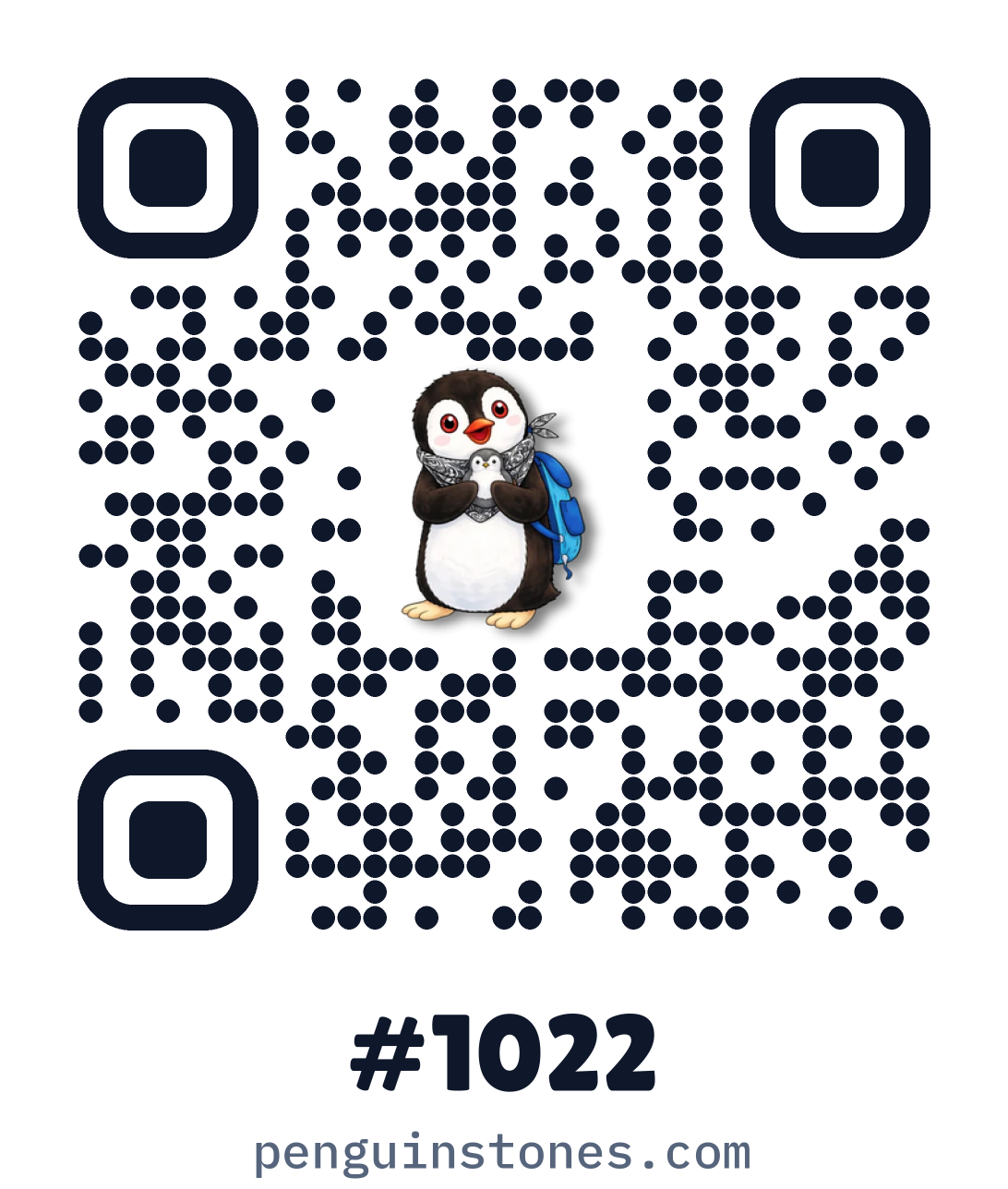 QR code of stone #1022
