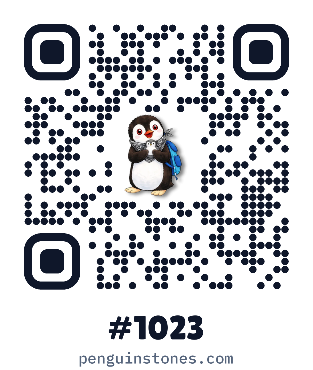 QR code of stone #1023