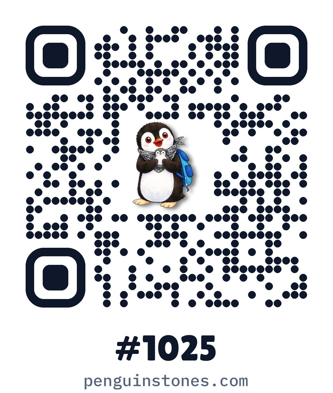 QR code of stone #1025