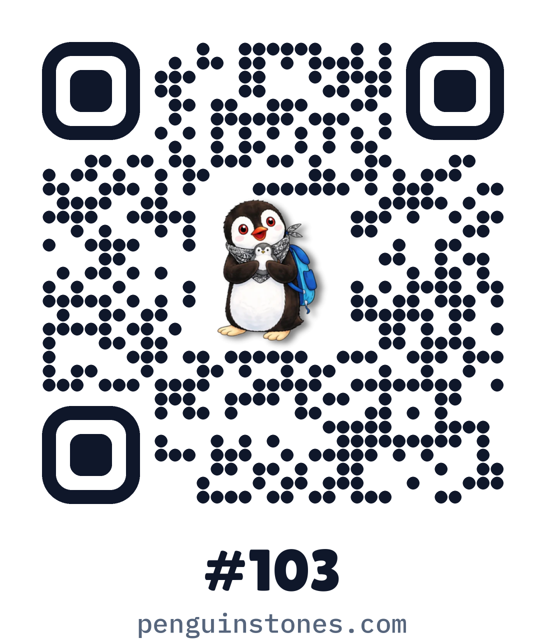 QR code of stone #103