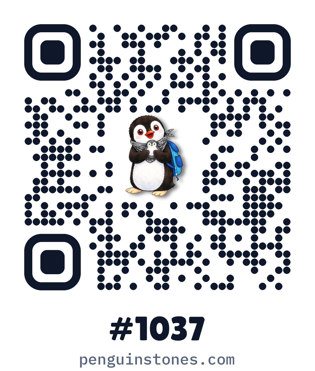 QR code of stone #1037