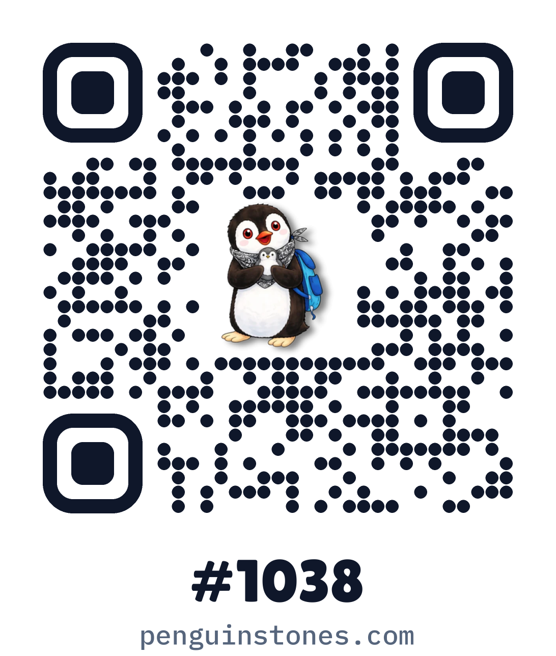 QR code of stone #1038