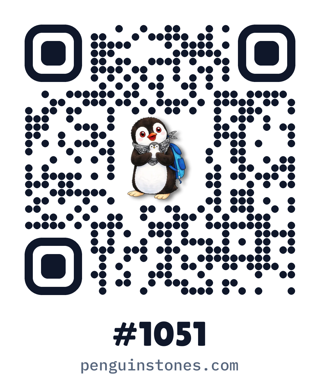 QR code of stone #1051