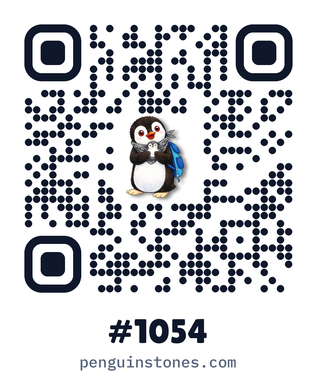 QR code of stone #1054