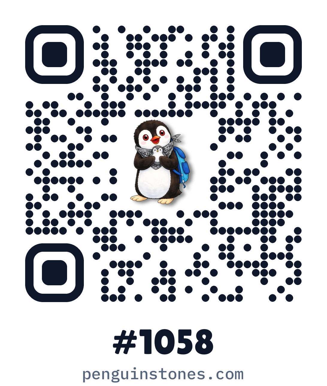 QR code of stone #1058