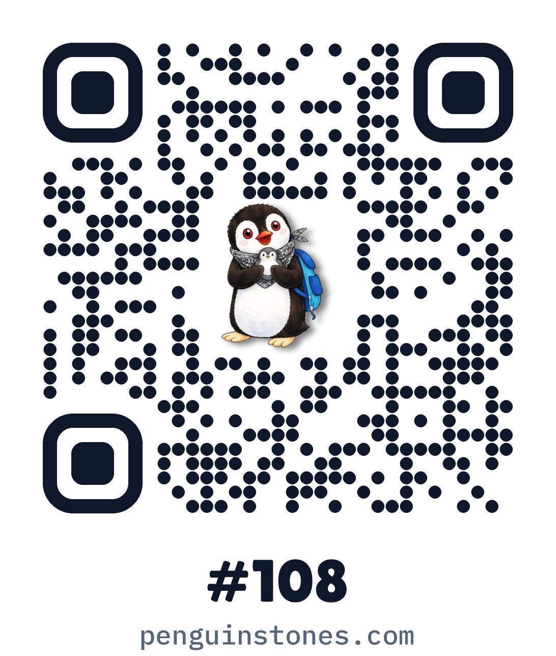 QR code of stone #108
