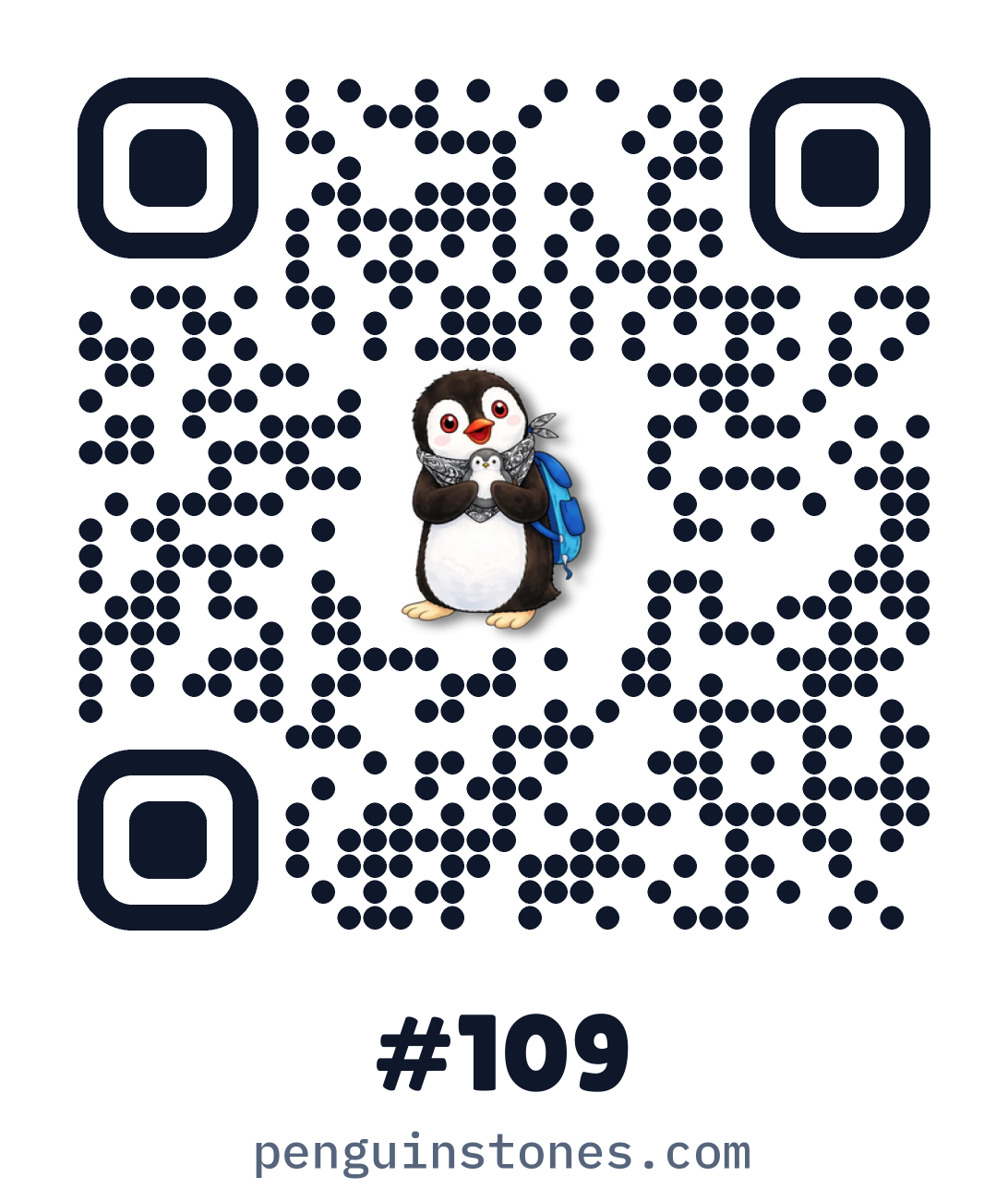 QR code of stone #109