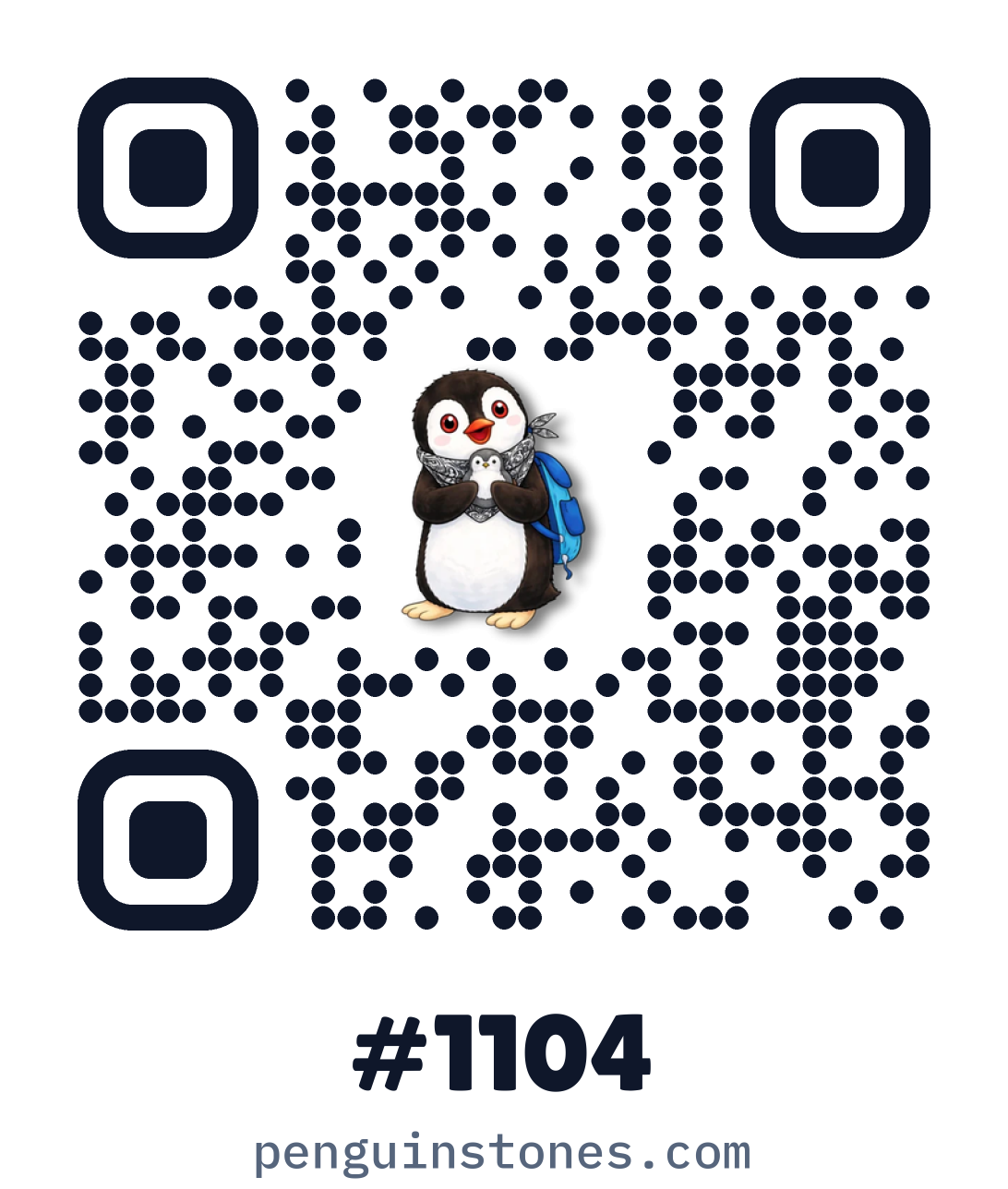 QR code of stone #1104