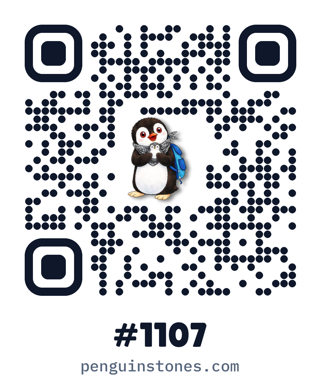 QR code of stone #1107