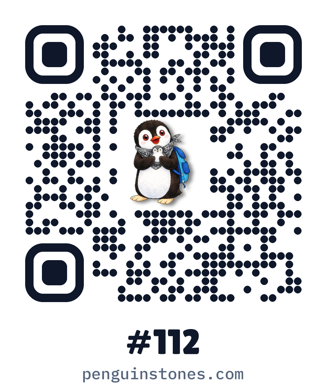 QR code of stone #112