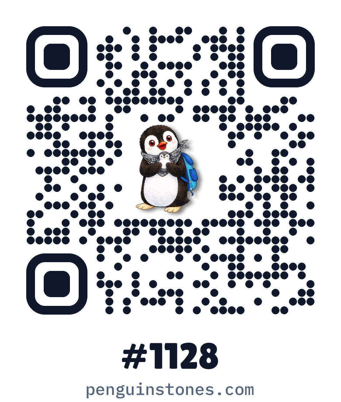 QR code of stone #1128