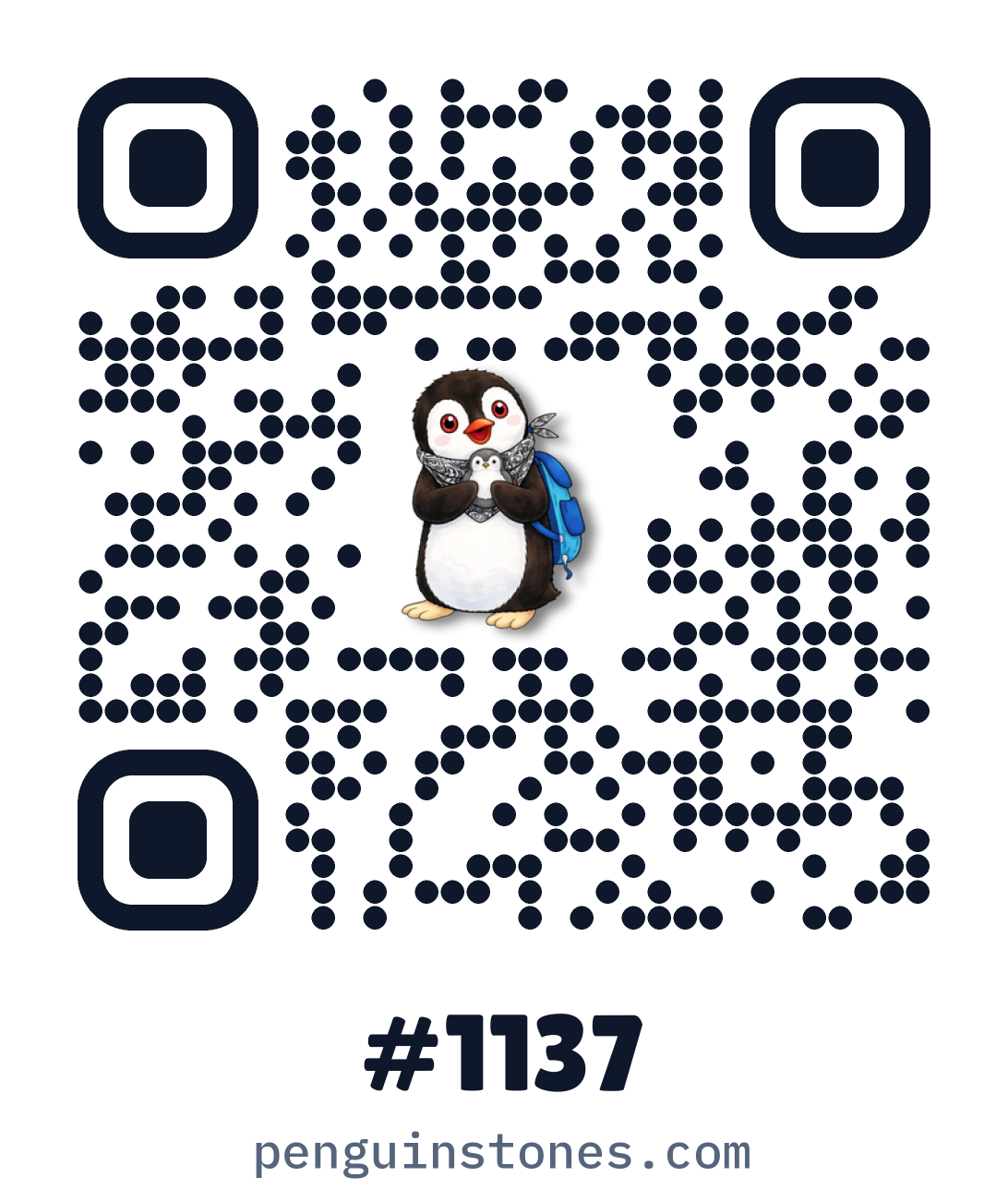 QR code of stone #1137