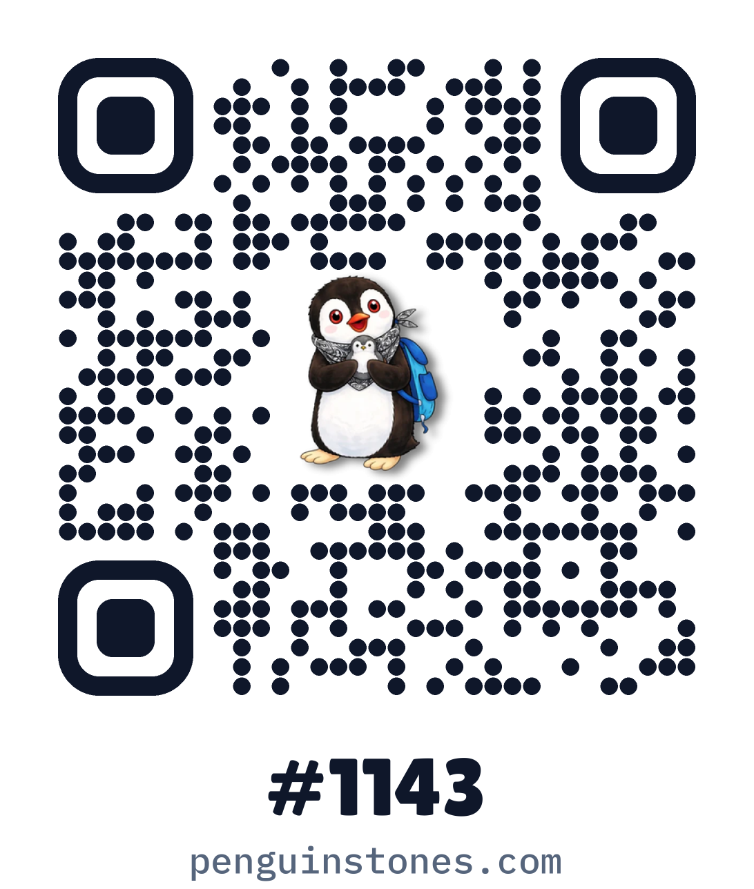 QR code of stone #1143
