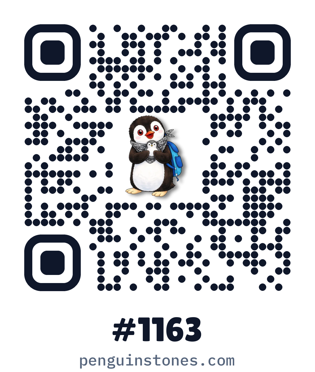 QR code of stone #1163
