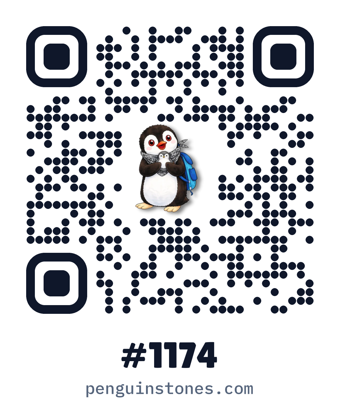 QR code of stone #1174