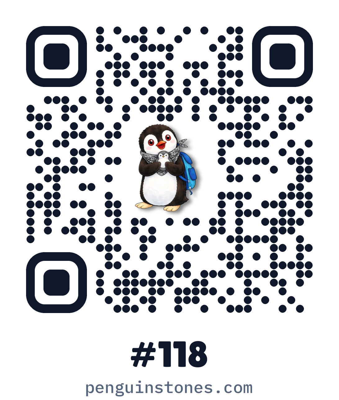 QR code of stone #118
