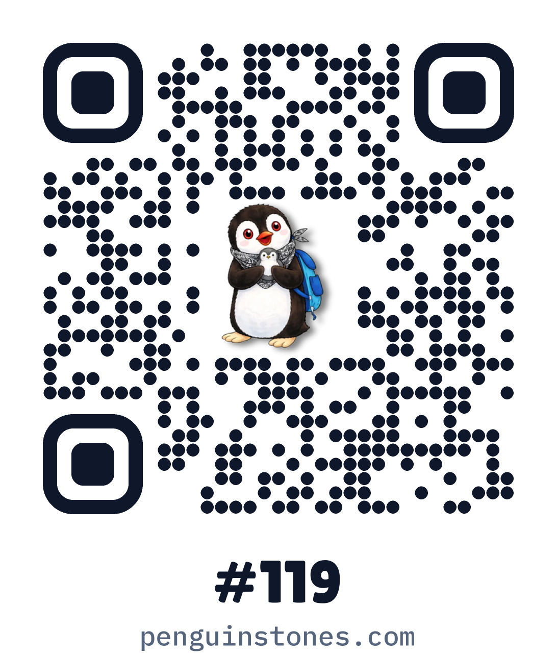 QR code of stone #119