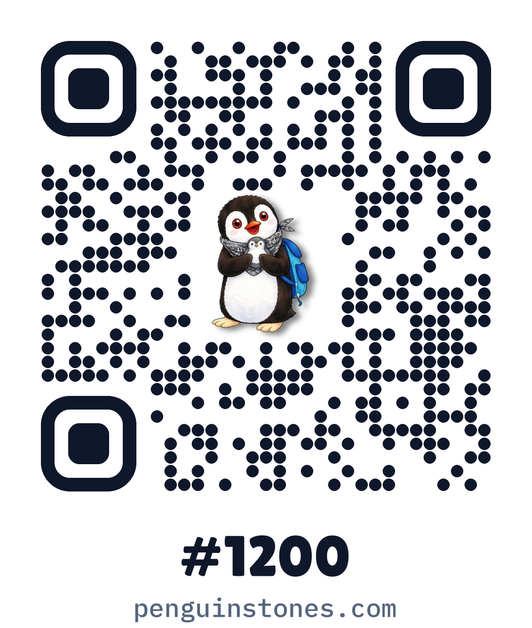 QR code of stone #1200