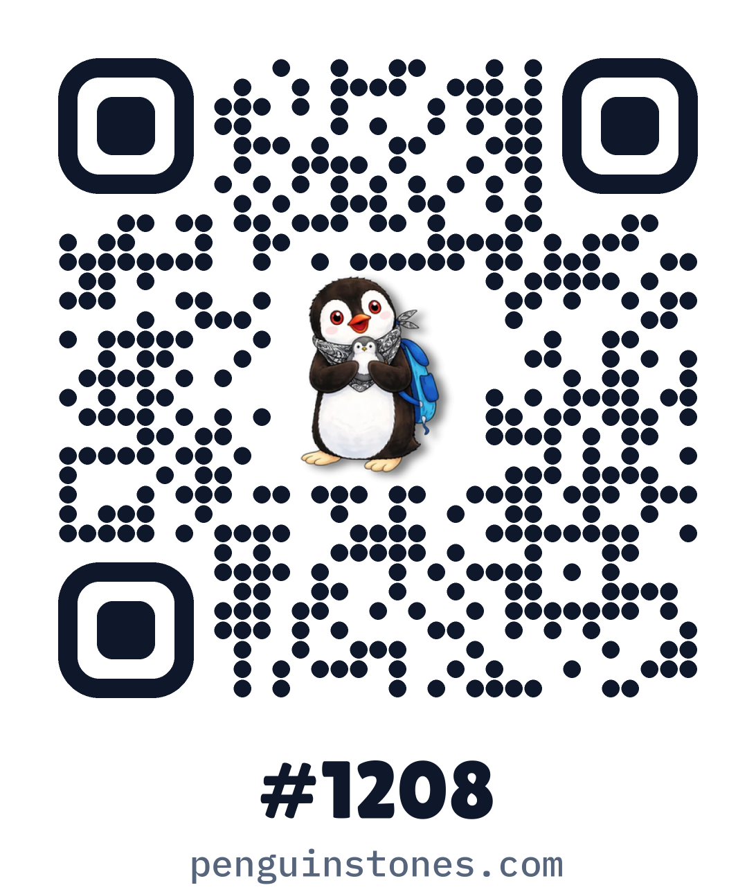 QR code of stone #1208