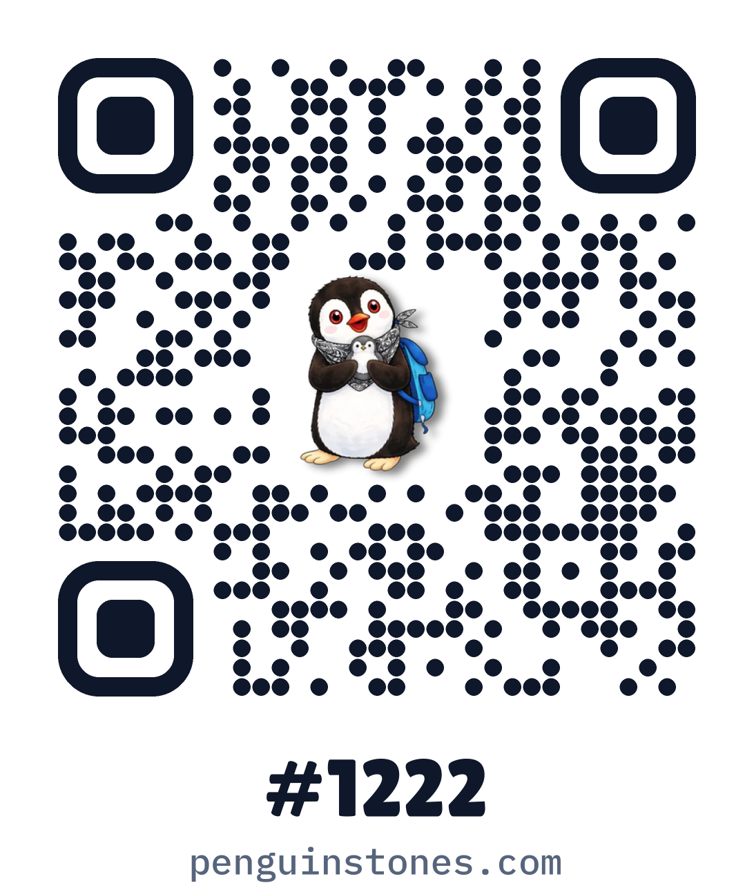 QR code of stone #1222