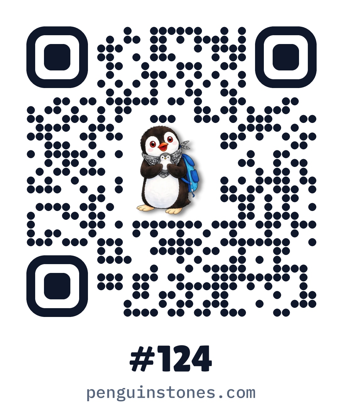QR code of stone #124