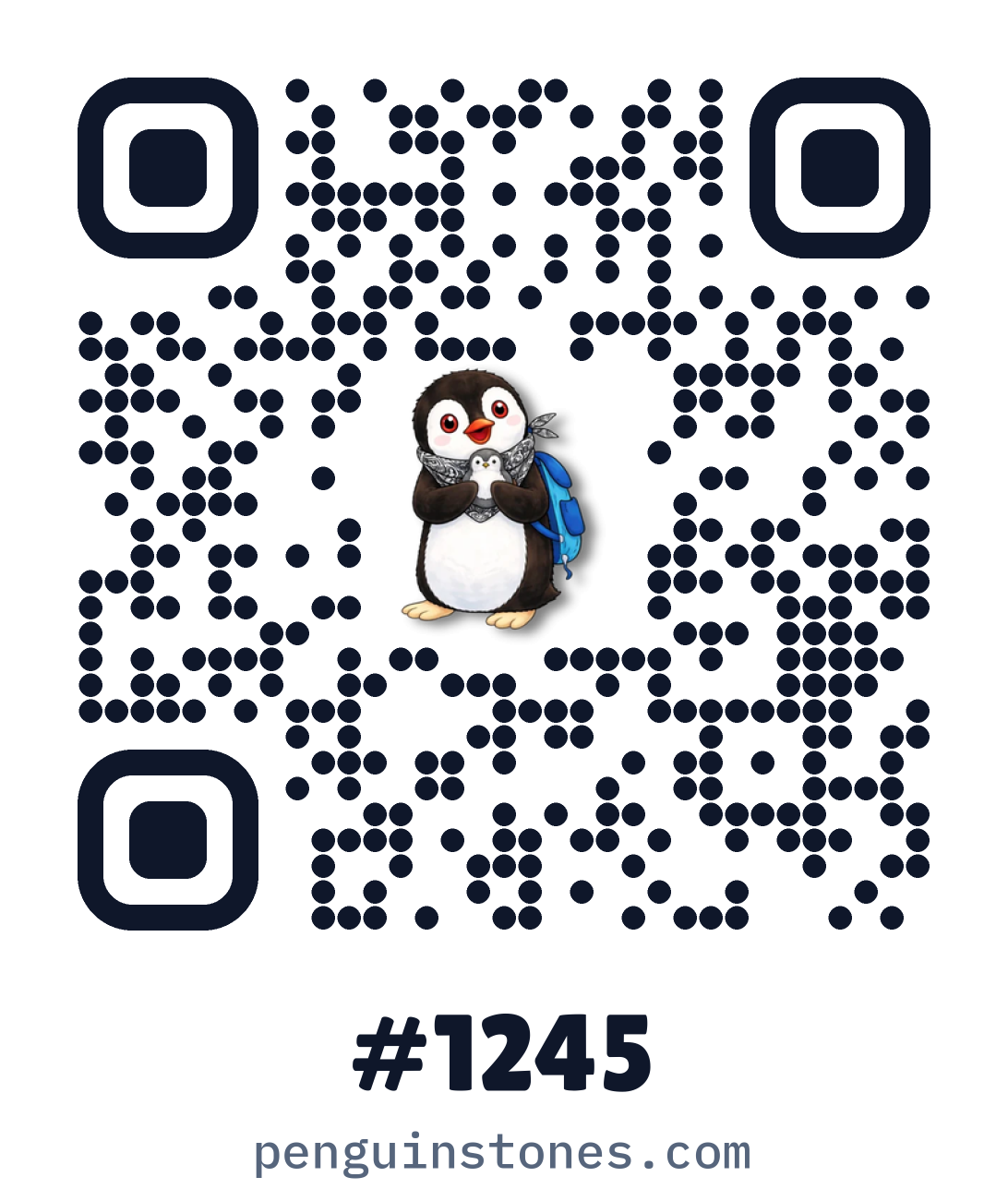 QR code of stone #1245