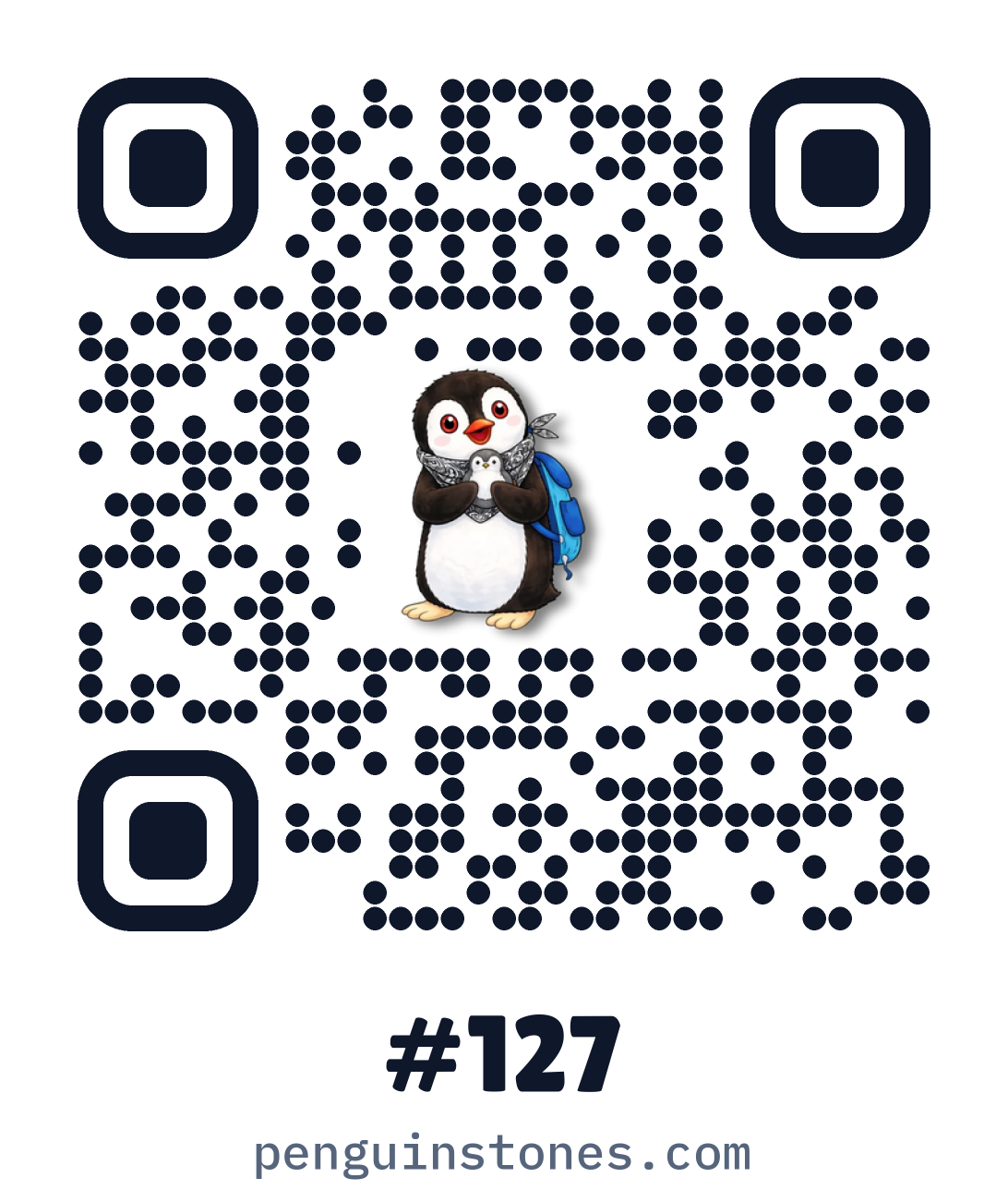 QR code of stone #127