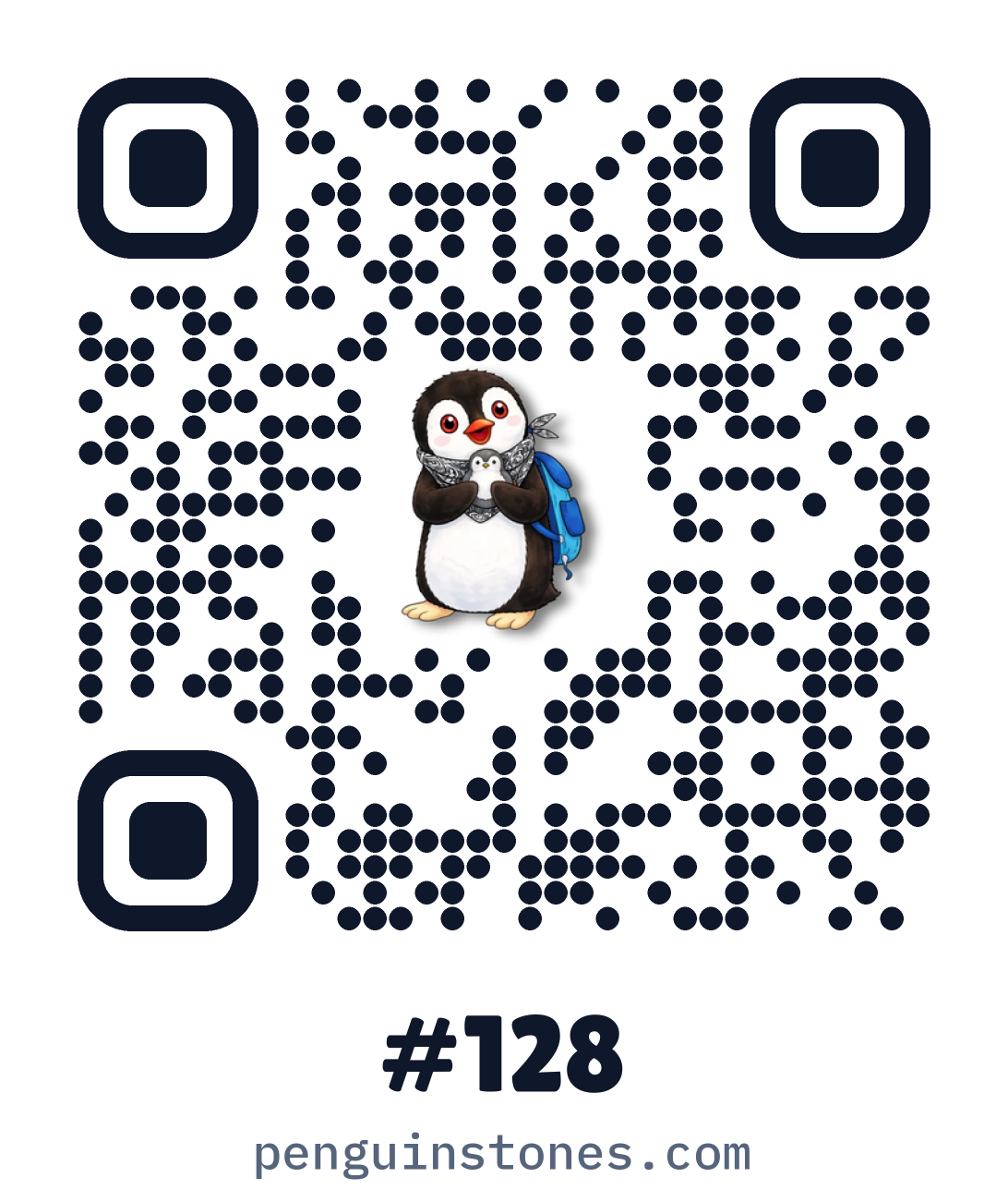 QR code of stone #128