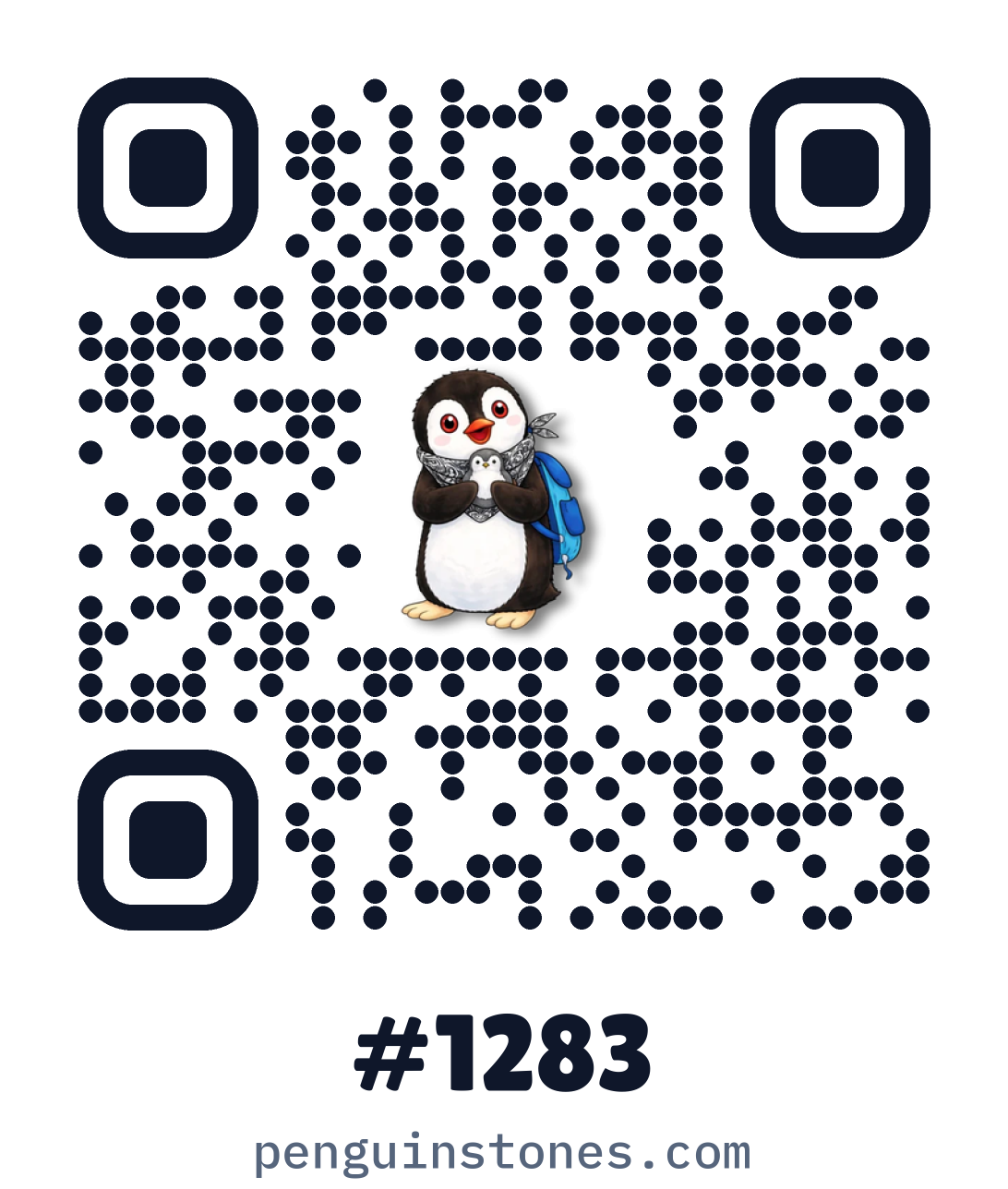 QR code of stone #1283