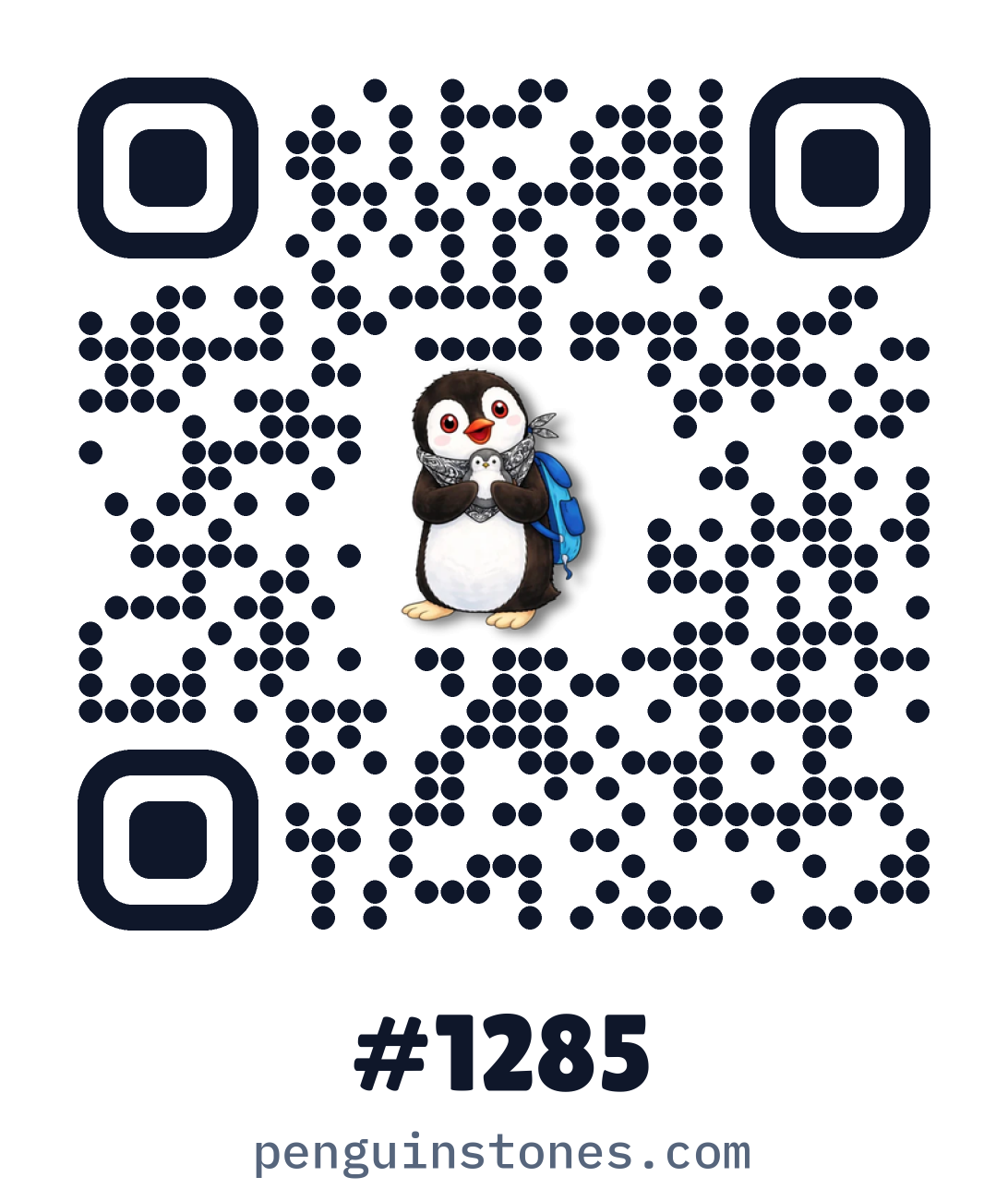 QR code of stone #1285