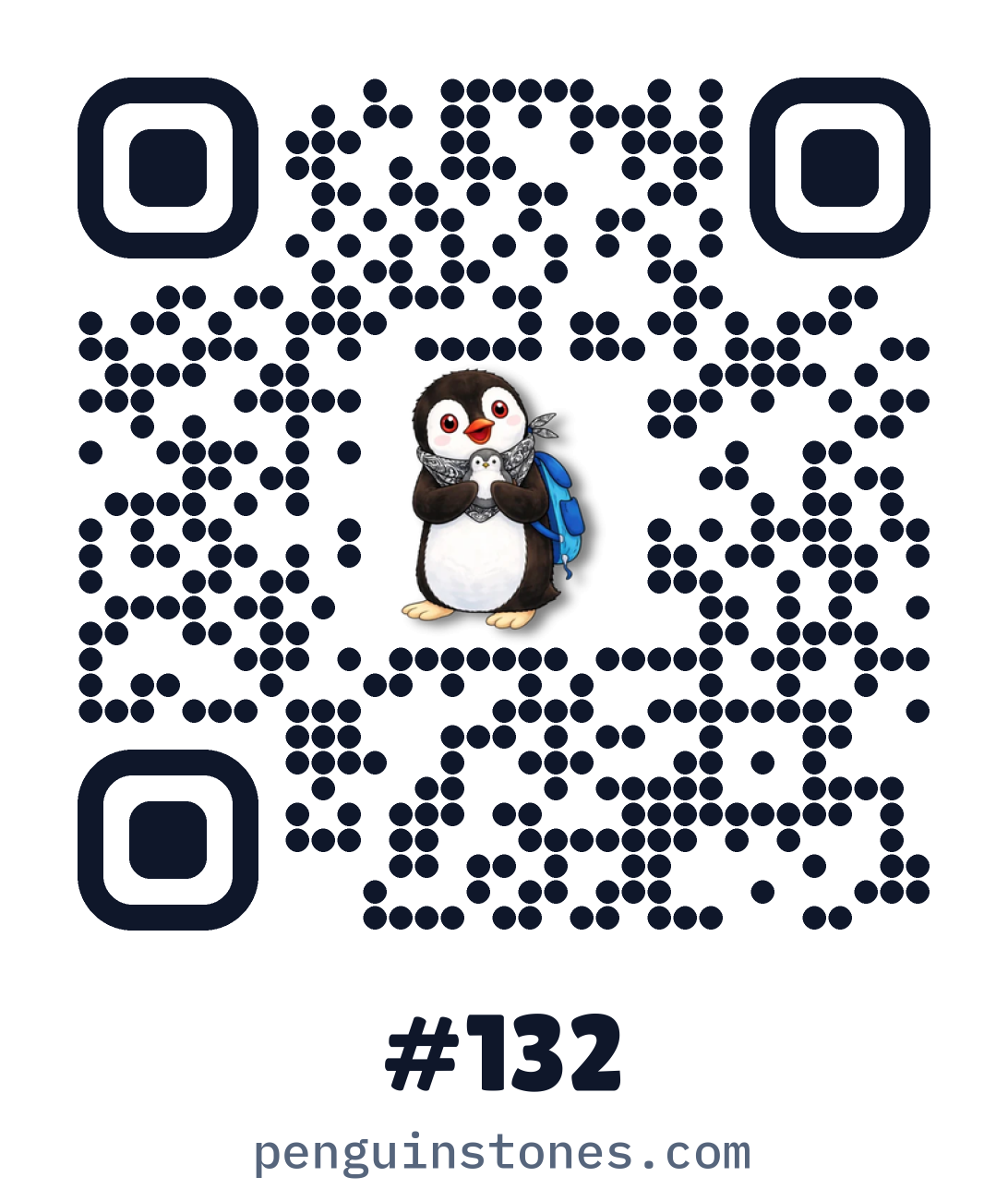 QR code of stone #132