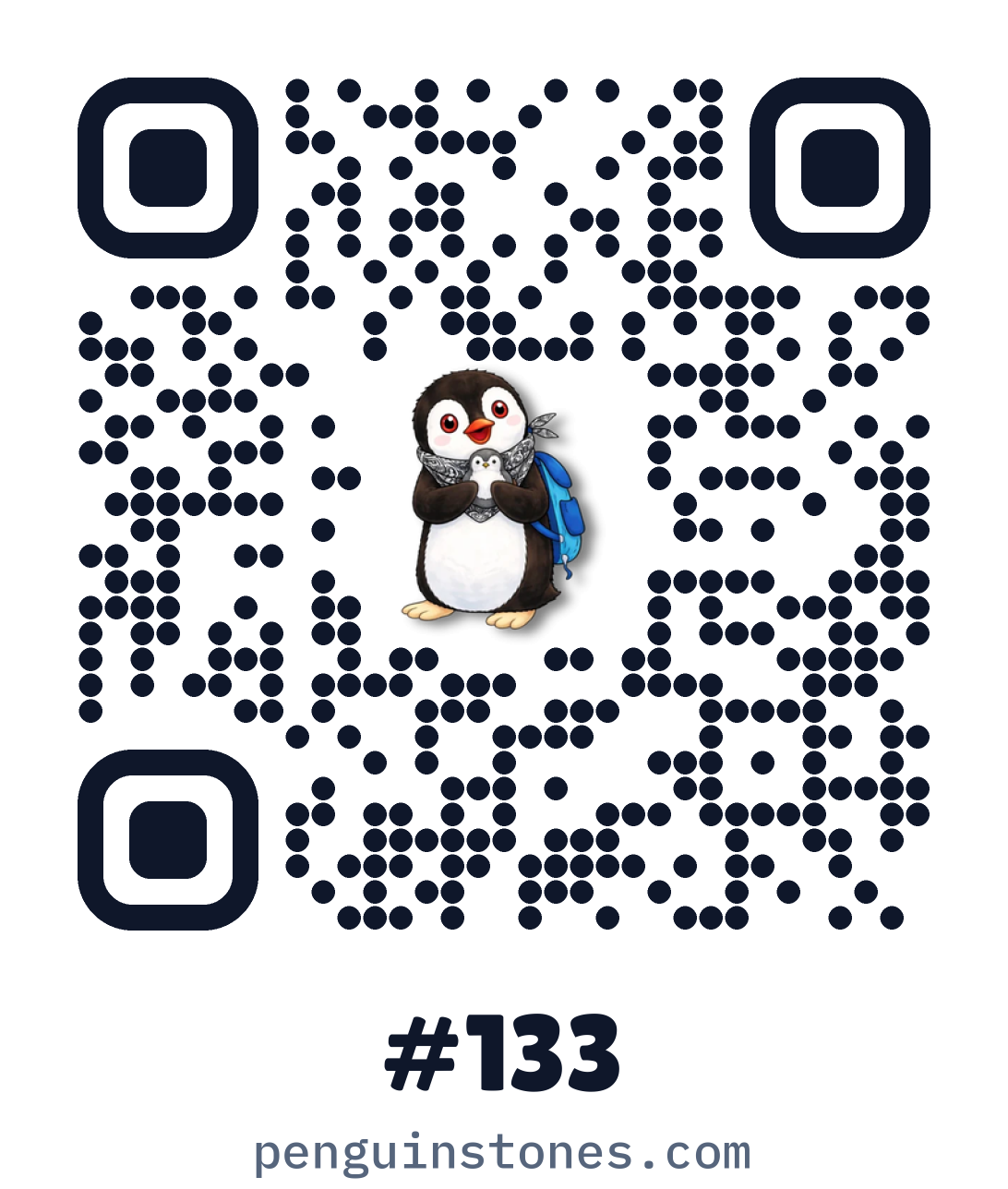 QR code of stone #133