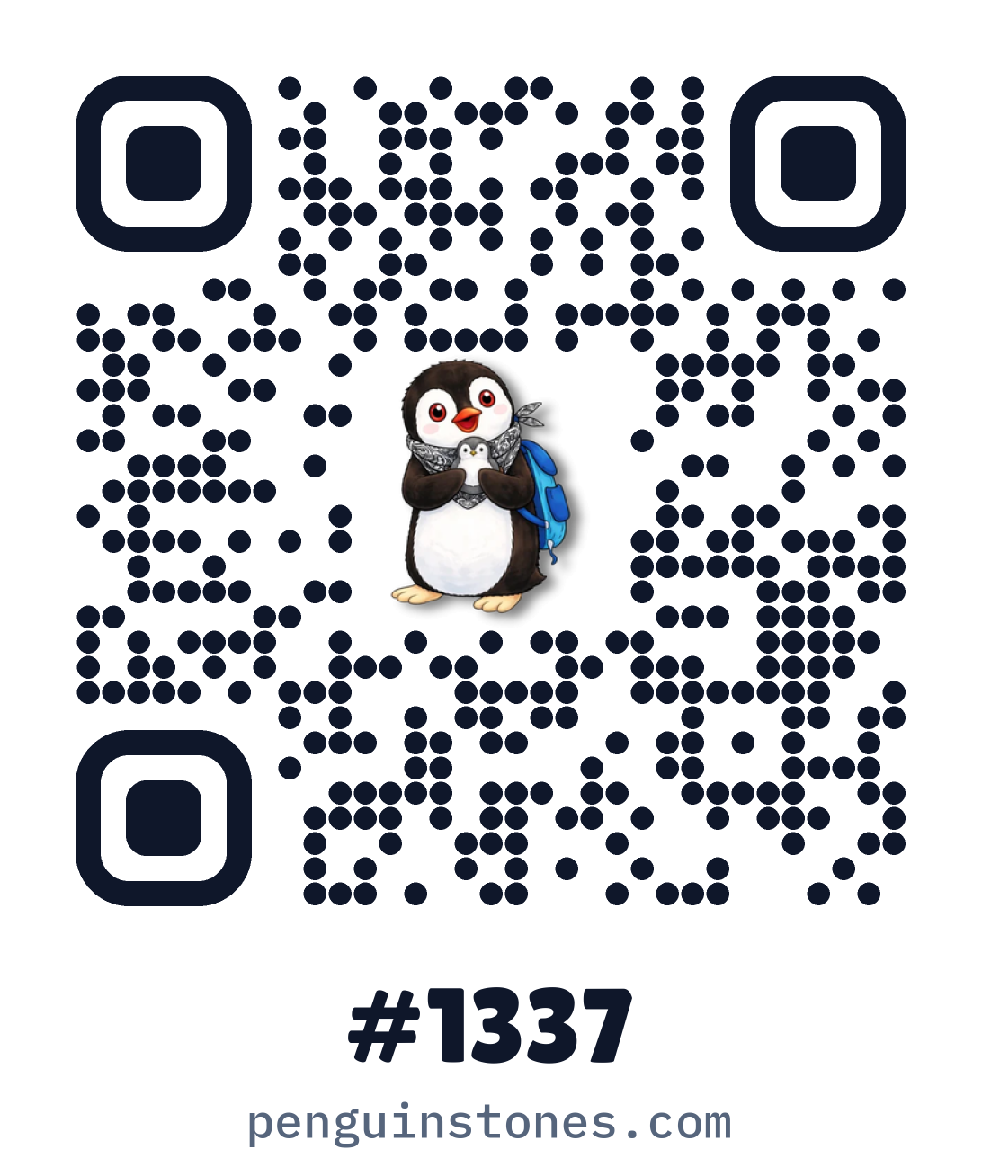 QR code of stone #1337