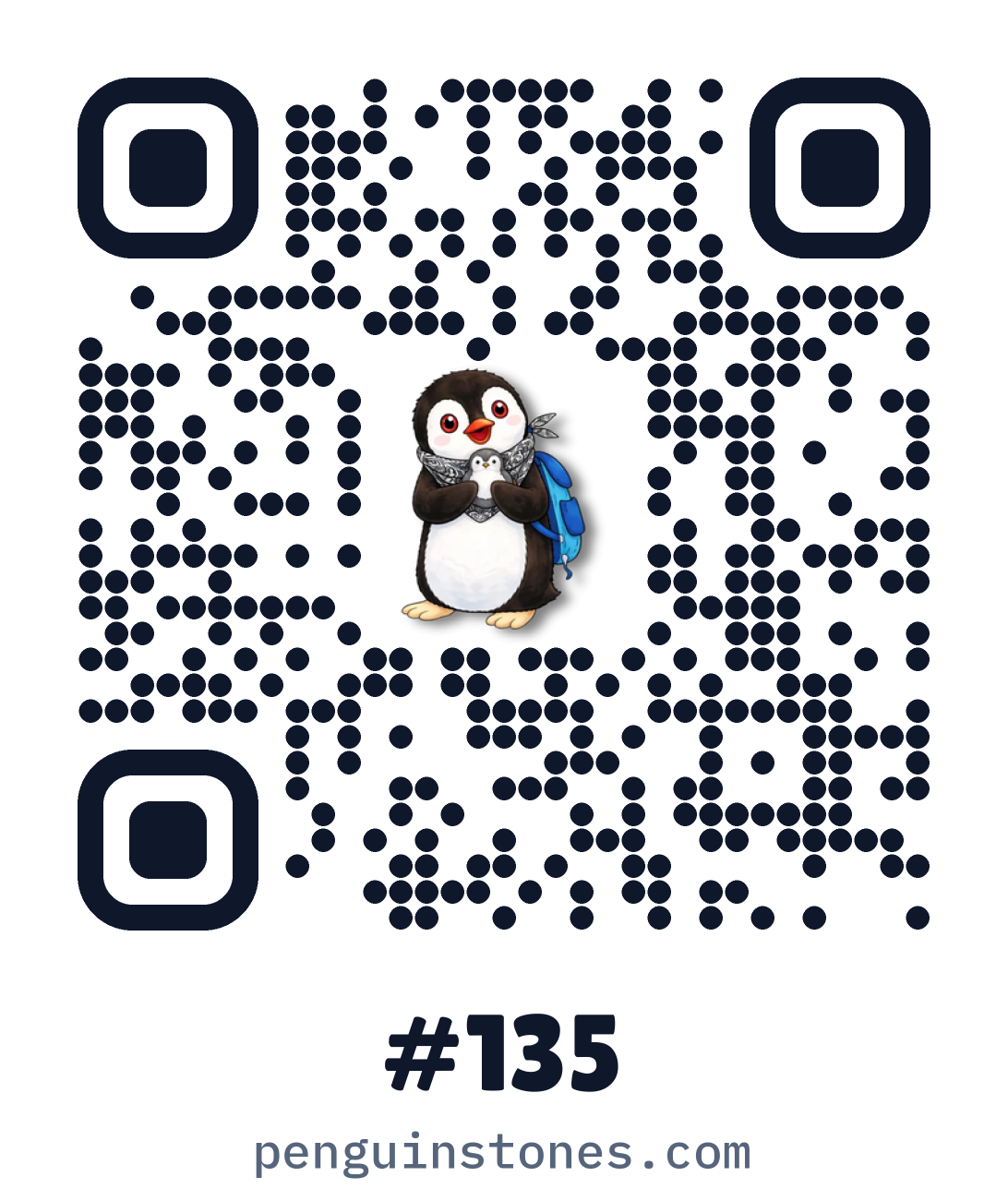 QR code of stone #135
