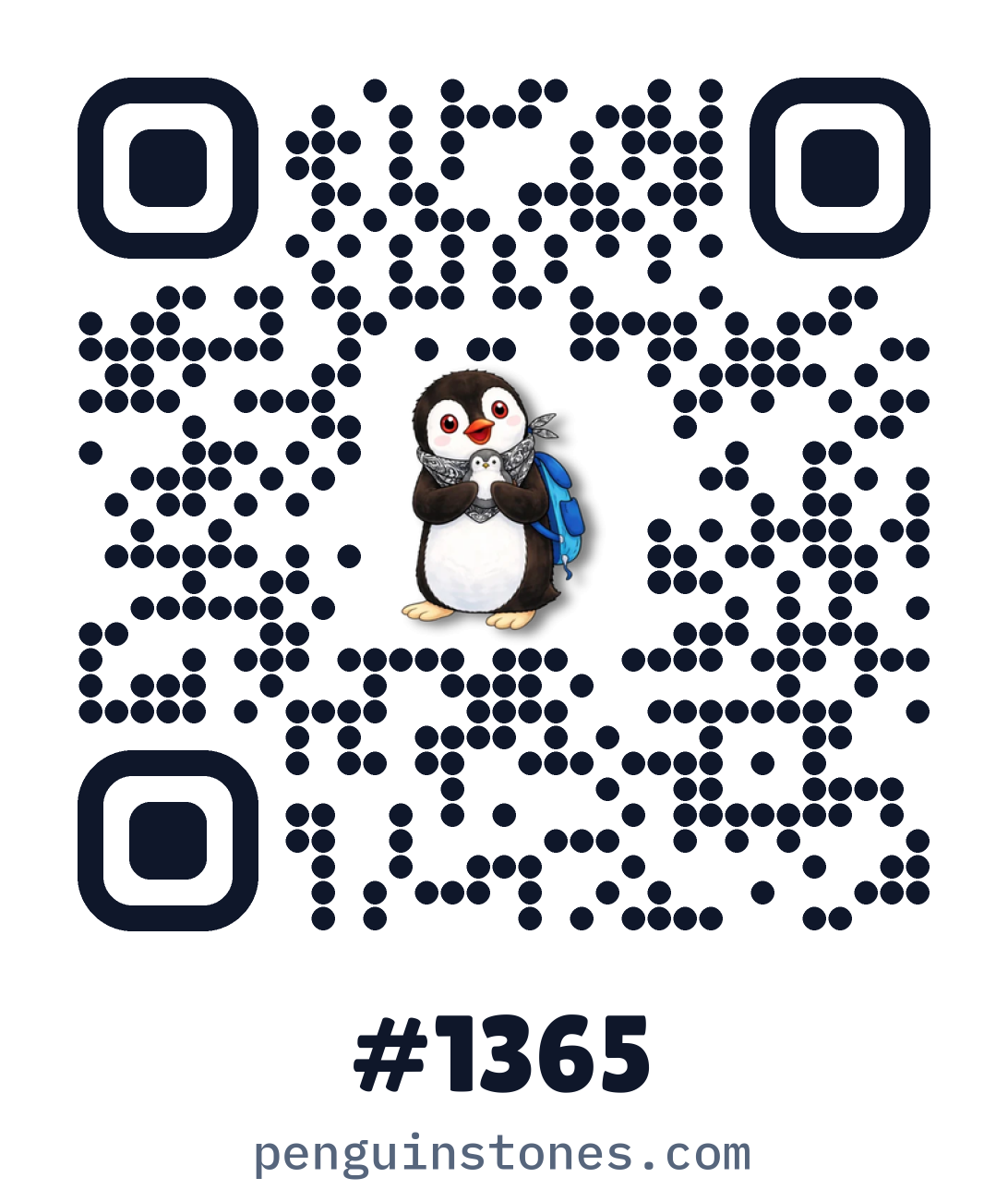 QR code of stone #1365