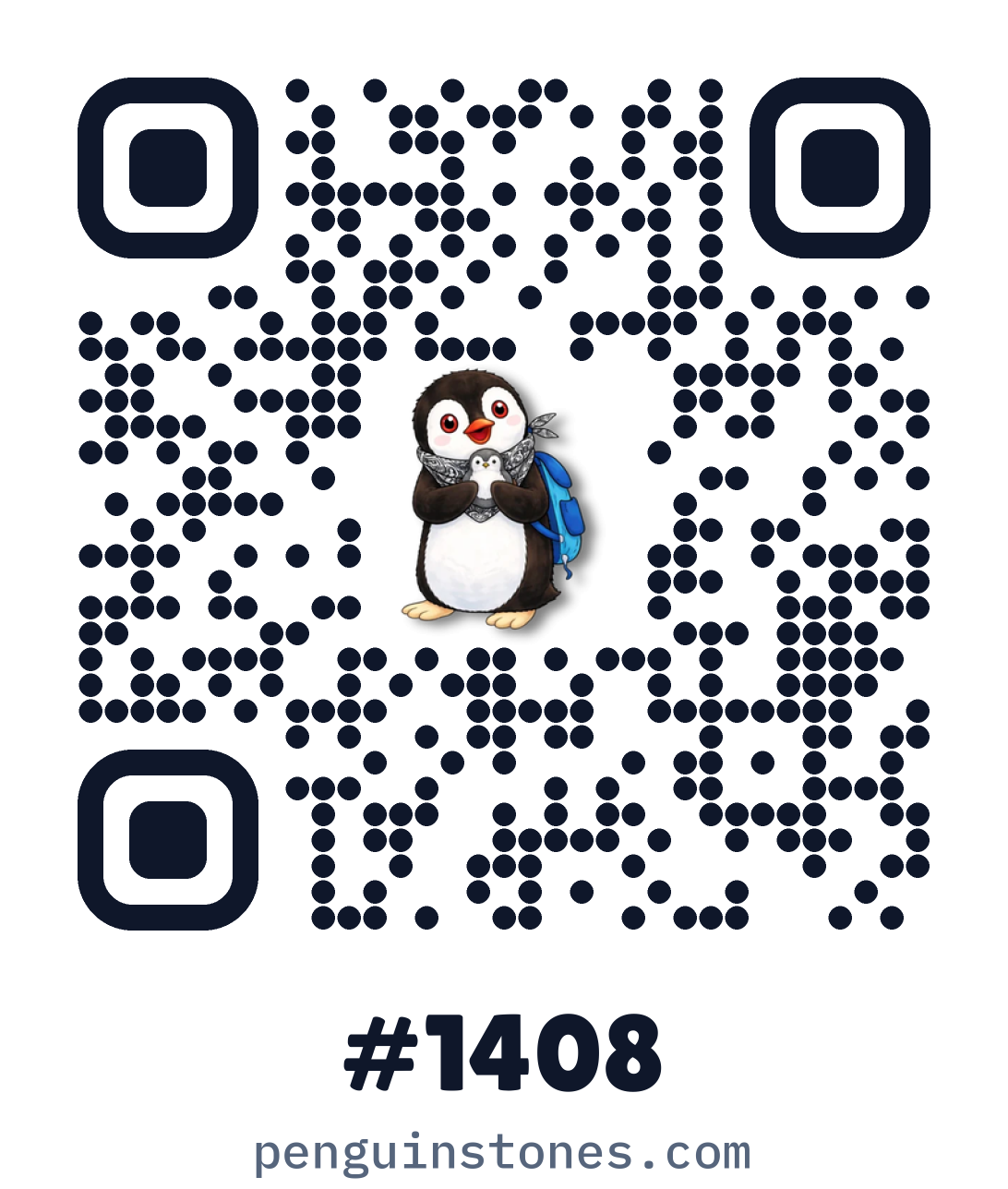 QR code of stone #1408