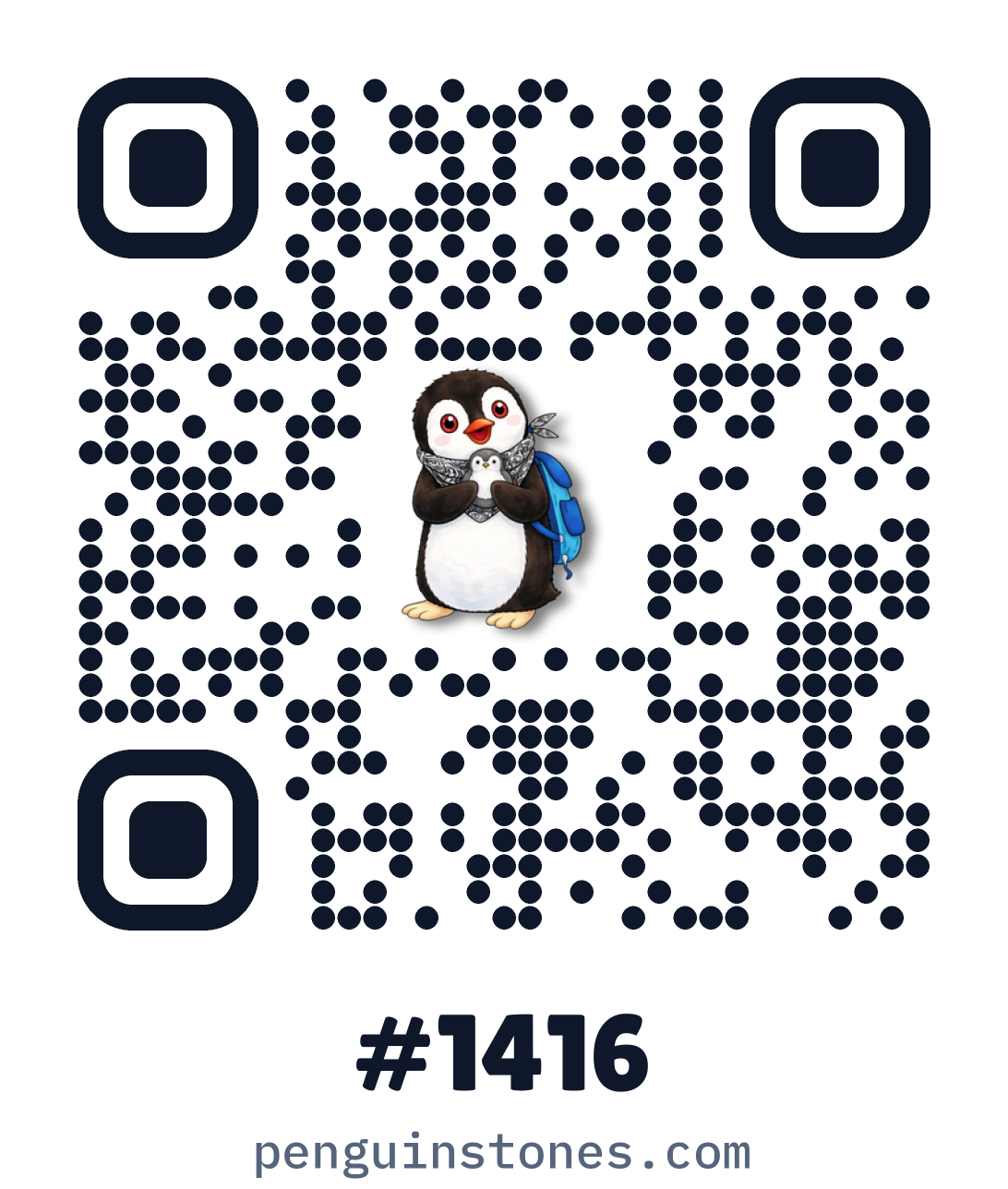 QR code of stone #1416