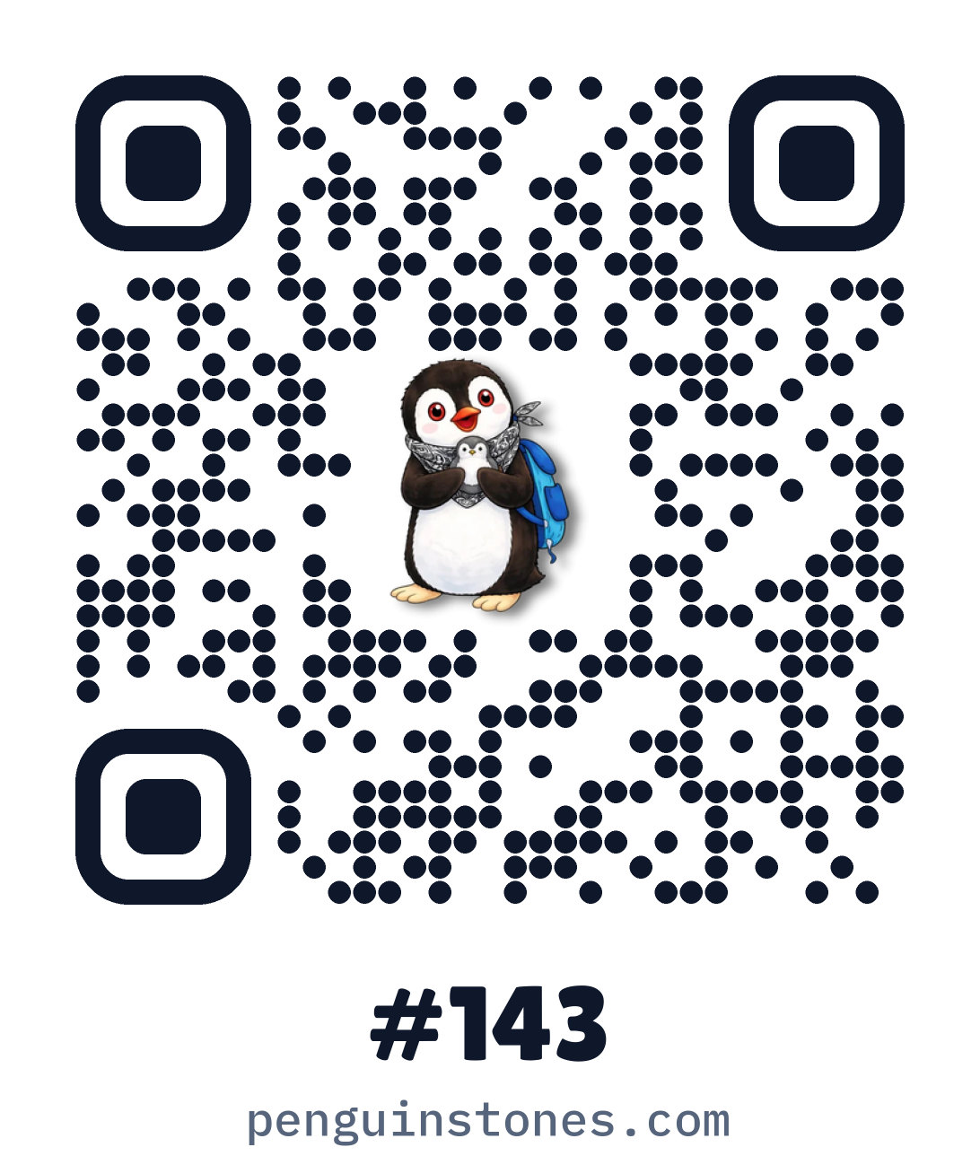 QR code of stone #143