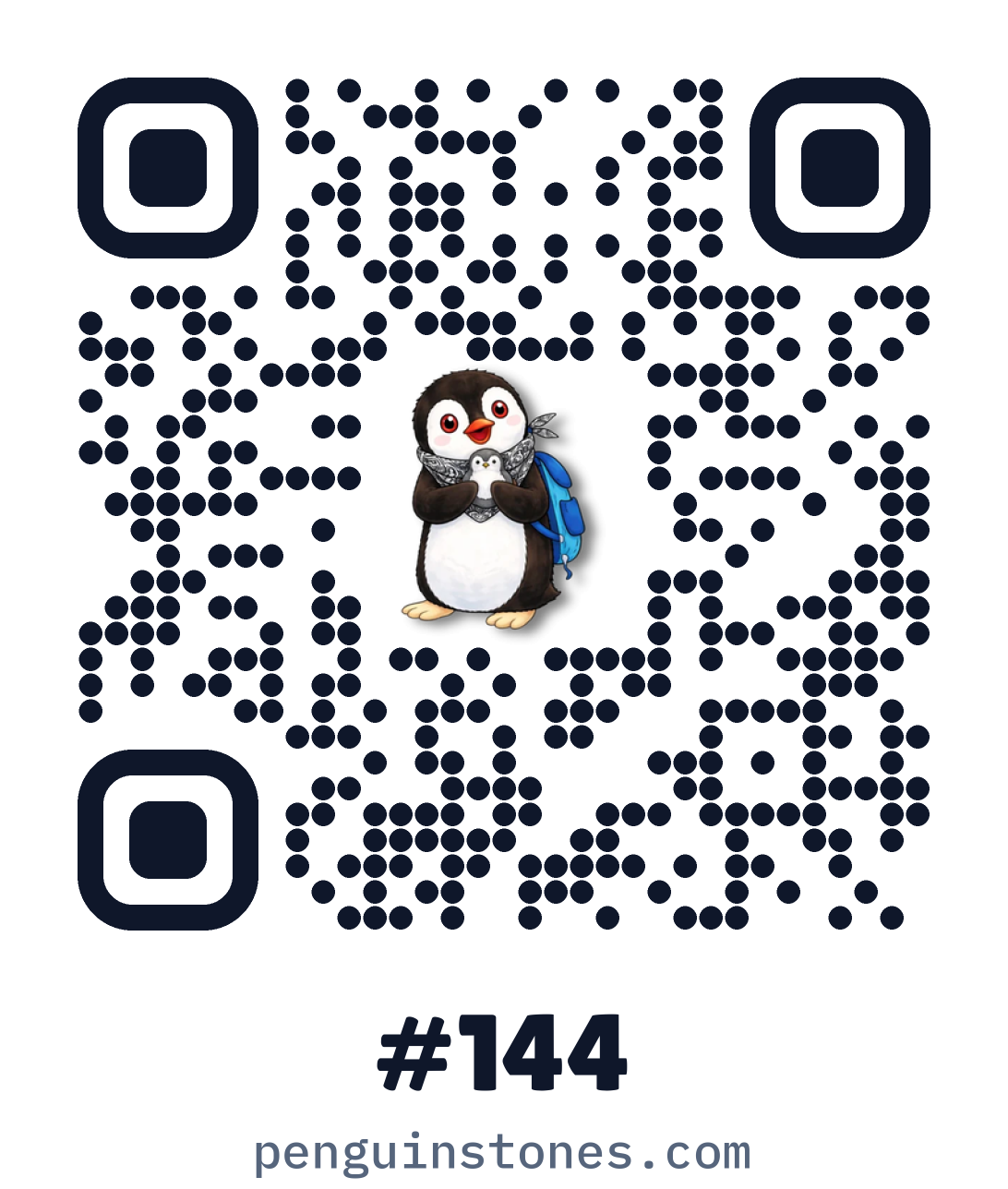 QR code of stone #144