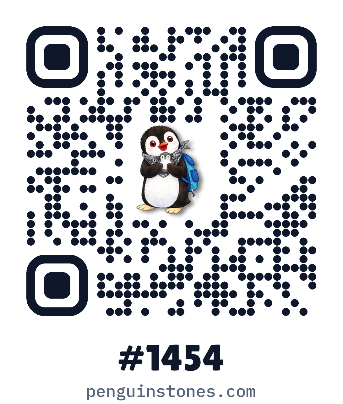QR code of stone #1454