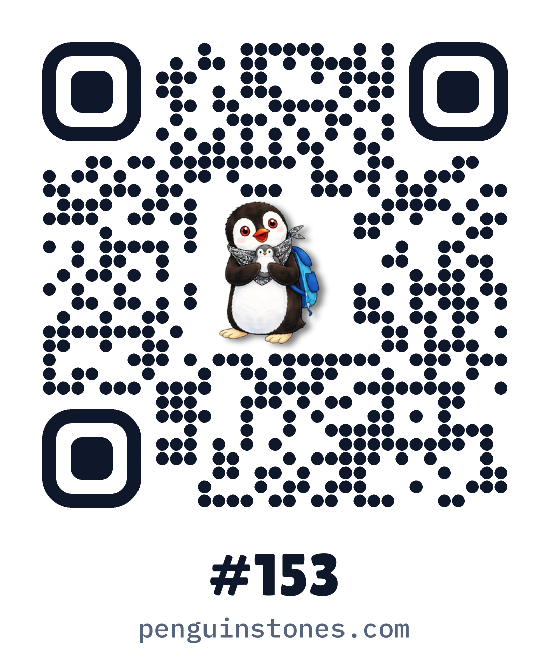 QR code of stone #153